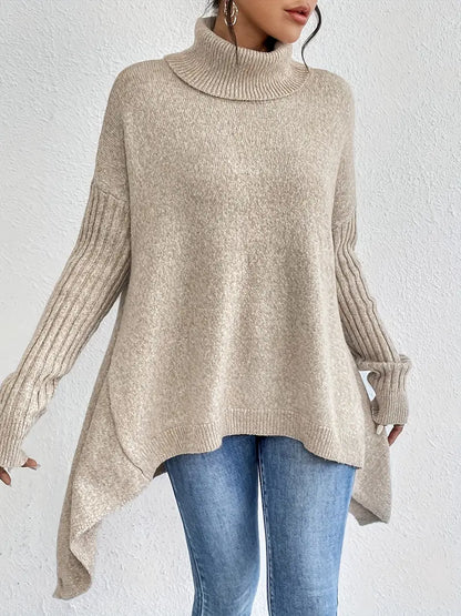 Jersey Solara Oversize de Cuello Alto