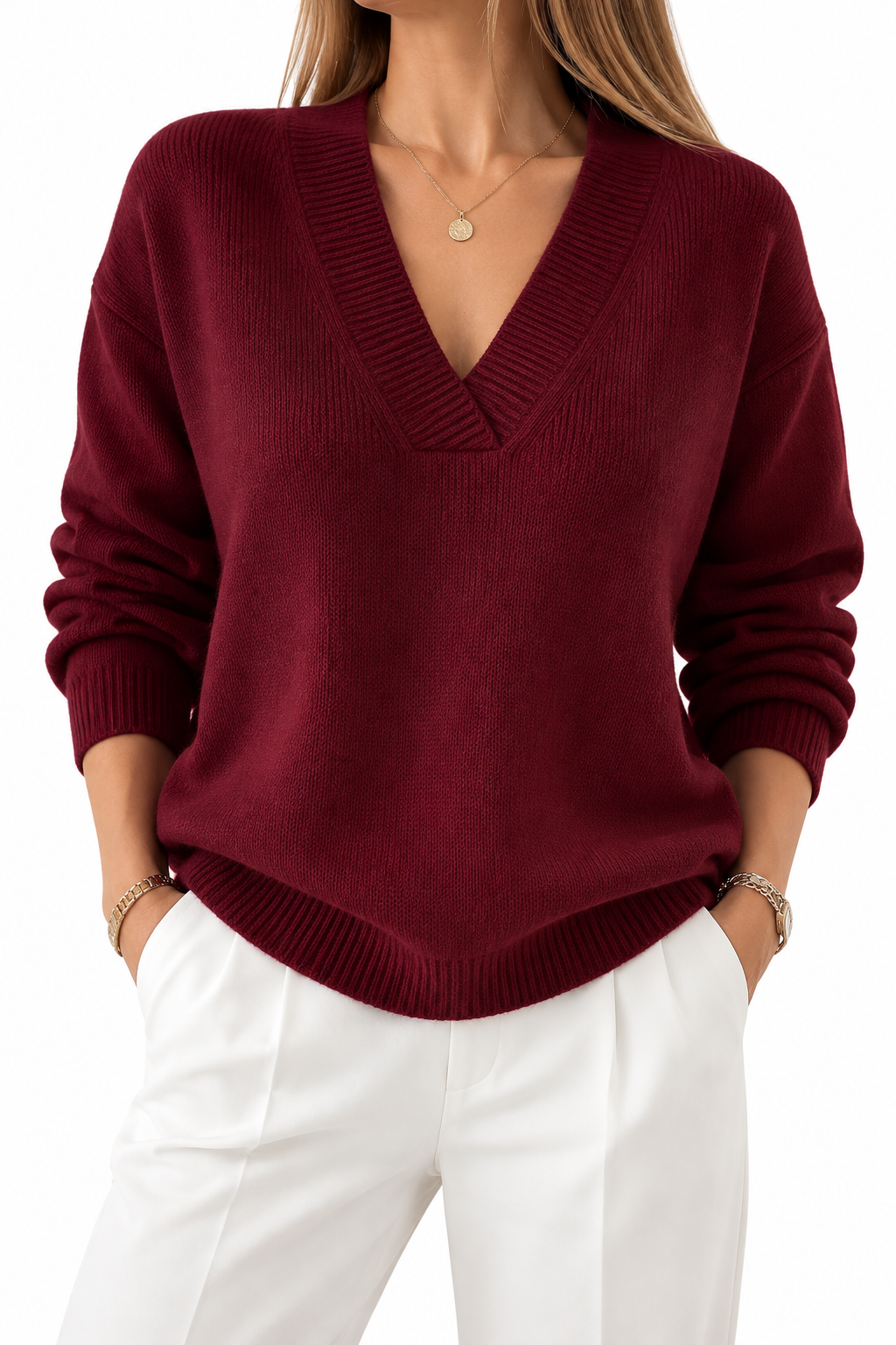 Jersey Selene de Cuello Pico