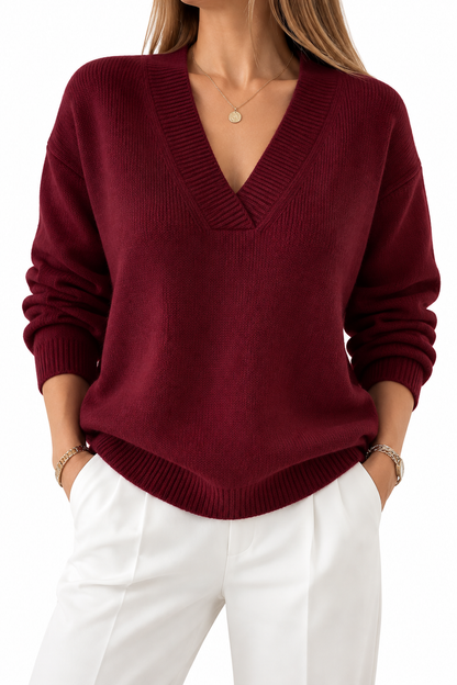 Jersey Selene de Cuello Pico