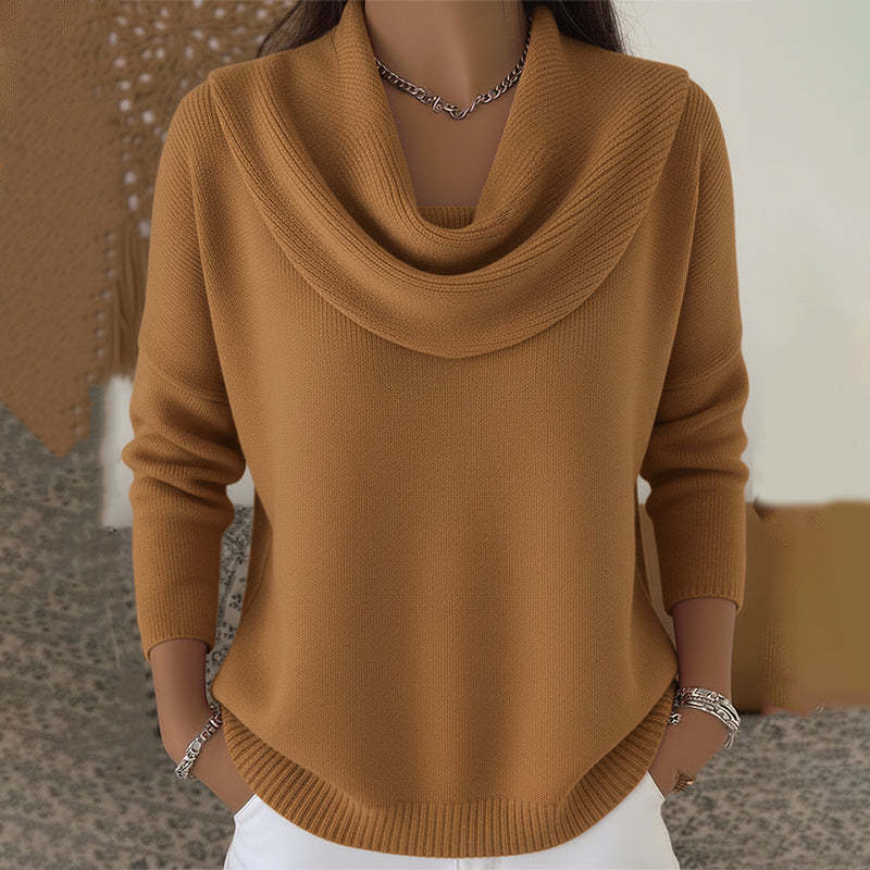 Jersey Adelia de Cuello Drapeado