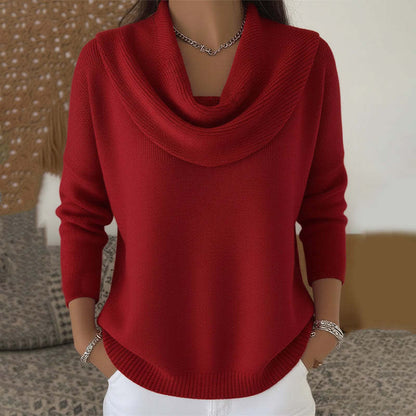 Jersey Adelia de Cuello Drapeado