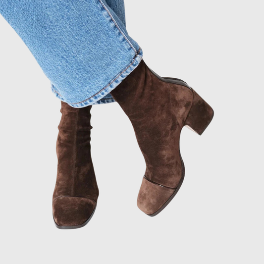 Isaline | Bottines élégantes en suédine