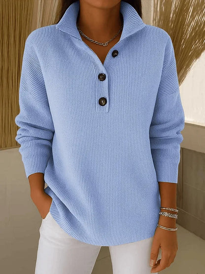 Amparo | Polo en Jersey avec Col V