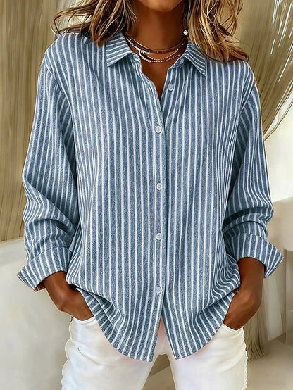 Jimena | Chemise Rayée avec Boutons