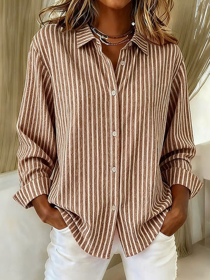 Jimena | Chemise Rayée avec Boutons