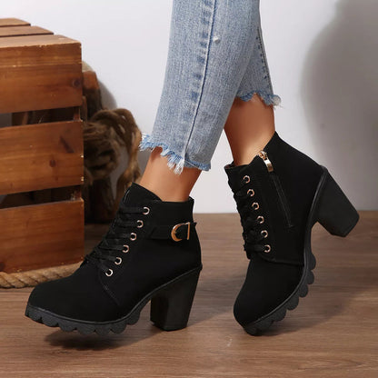 Léonie | Bottines confort à talon élégant