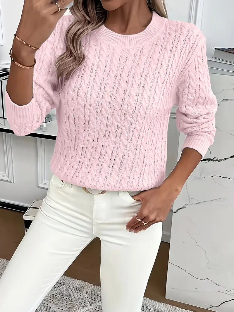 Margaux | Pullover chic en maille raffinée