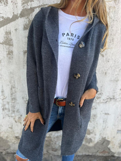 Soline | Élégant long cardigan