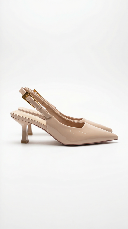 Zapatos Slingback de Tacón Bajo Elizabeth