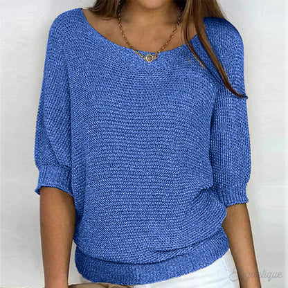 Gabrielle | Pull torsadé maille chic