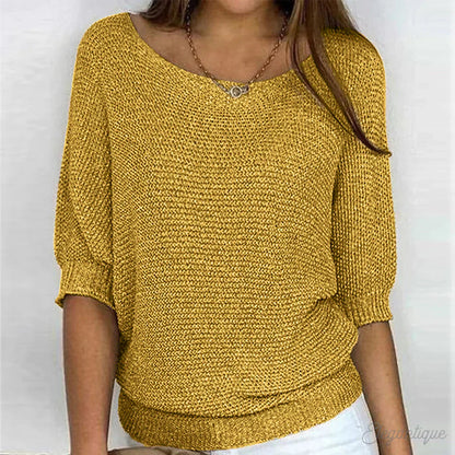 Gabrielle | Pull torsadé maille chic
